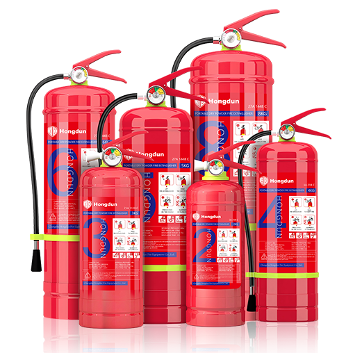 Dry powder fire extinguisher