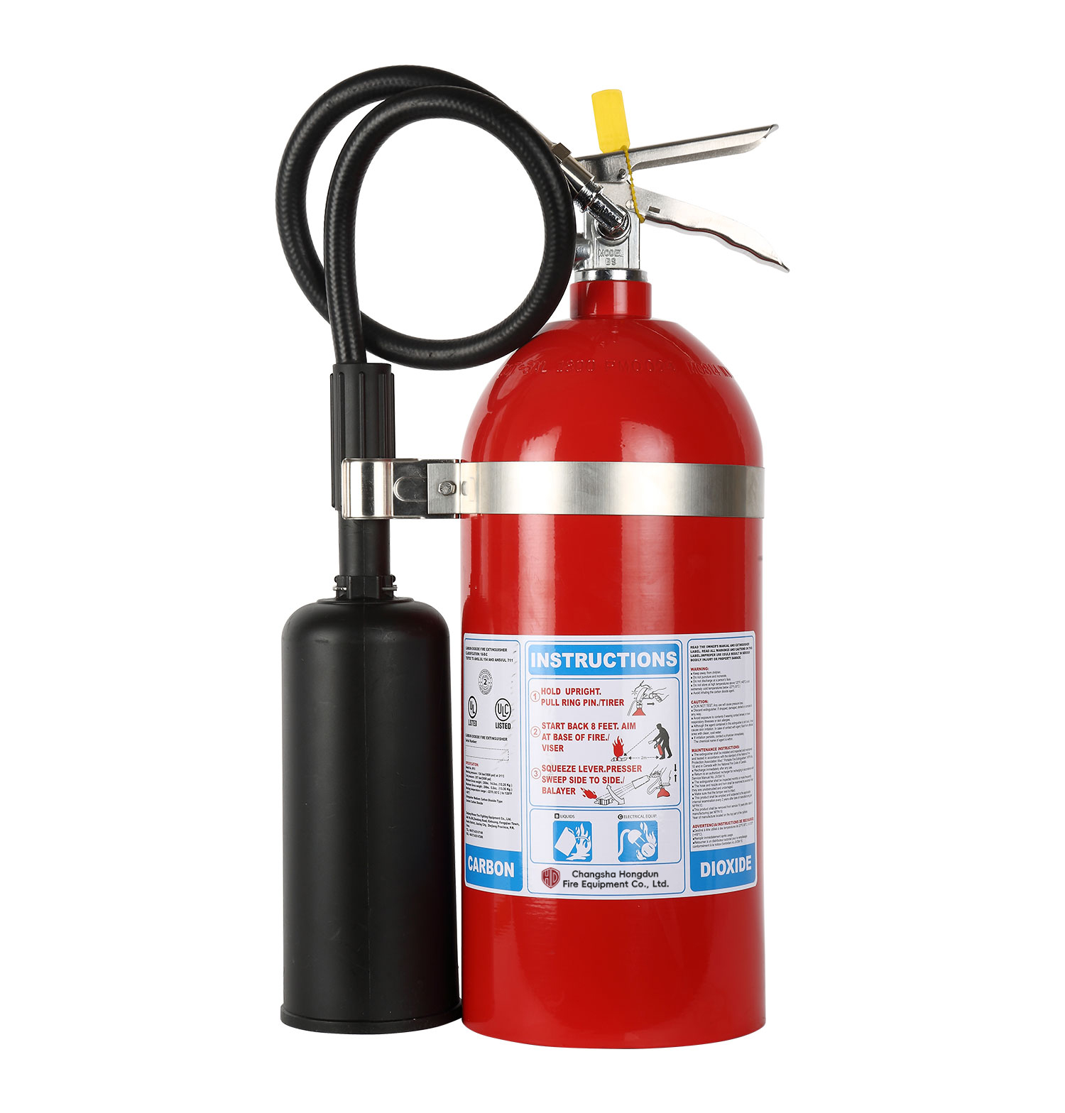 10-pound CO2 fire extinguisher