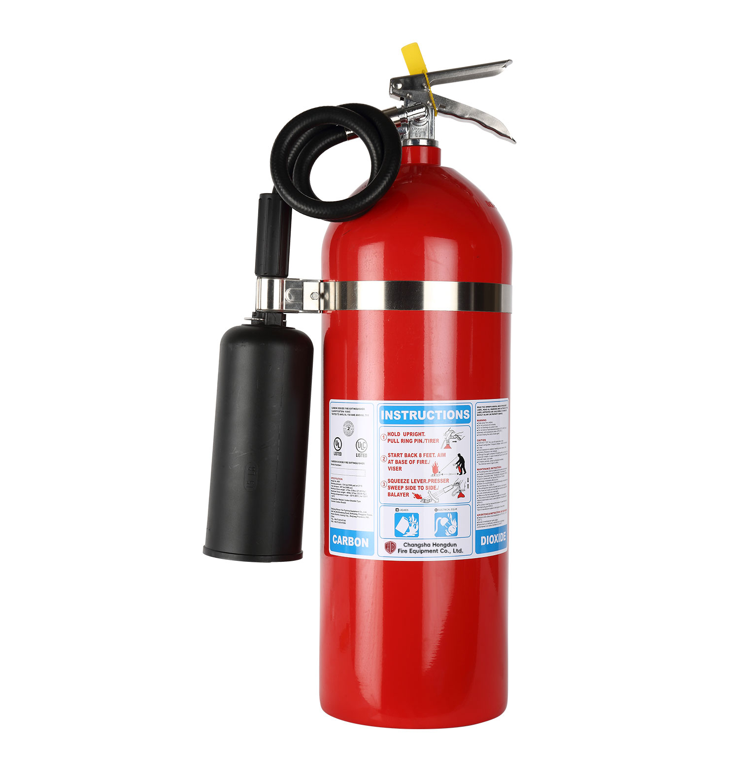 20-pound CO2 fire extinguisher