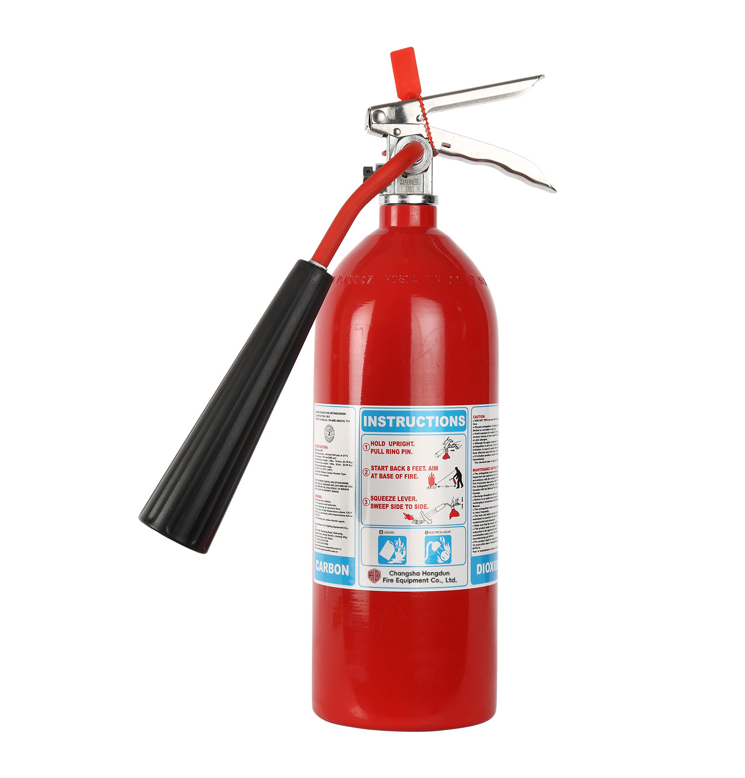 5-pound CO2 fire extinguisher